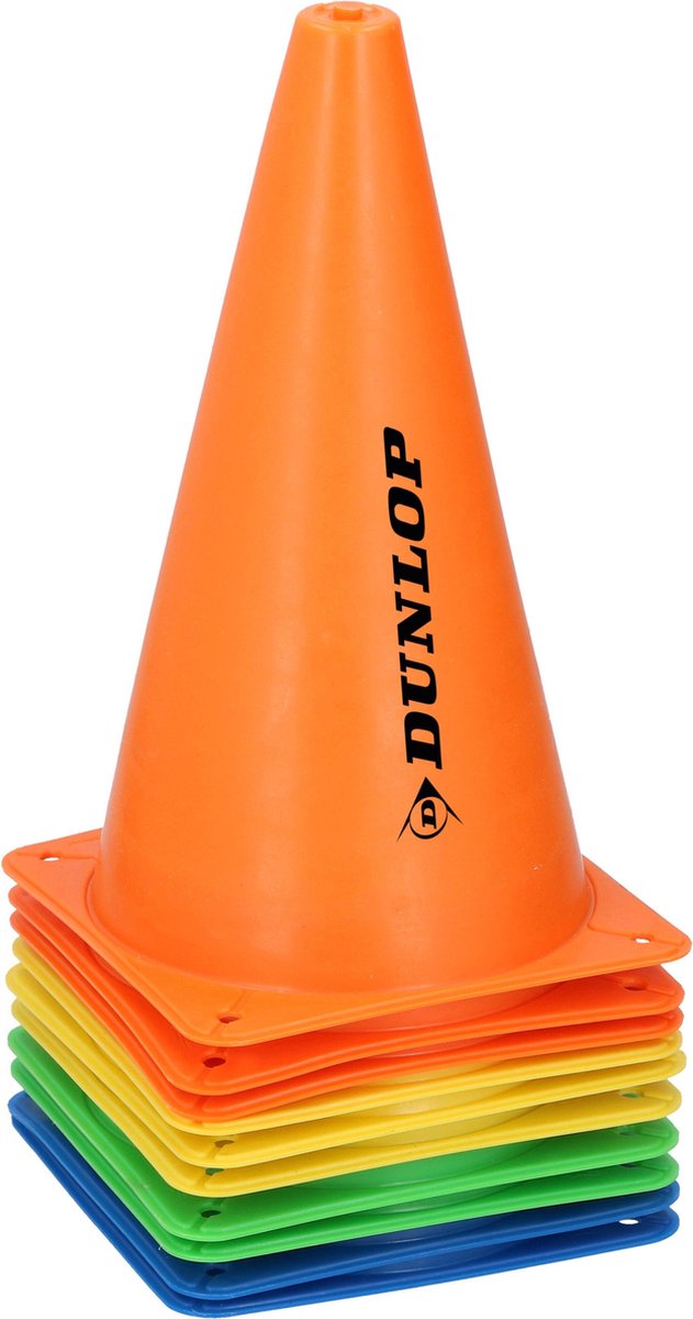 Cônes d'entraînement Dunlop (Lot de 10)