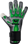 Guanti da Portiere Erima Flex-Ray Match Eco Grigio/Verde - Taglia 12