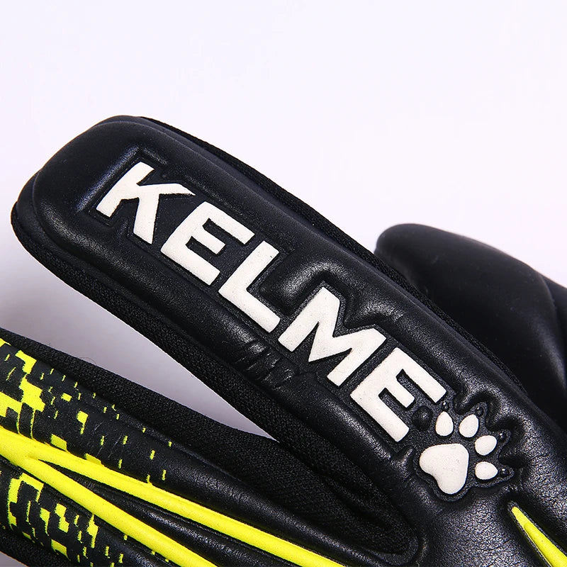 Gants de gardien de but professionnels KELME – Gants d'entraînement en mousse de latex intégrale