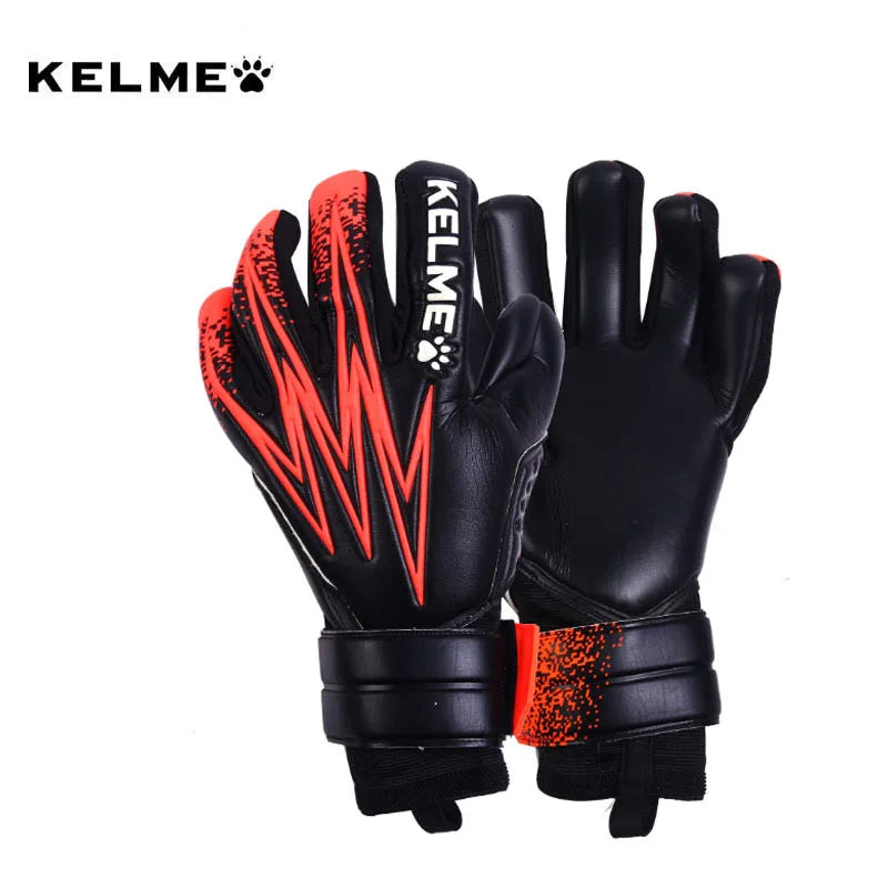 Gants de gardien de but professionnels KELME – Gants d'entraînement en mousse de latex intégrale
