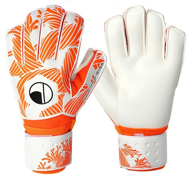 Goalkeeper Gloves with Finger Protection – Non-Slip Latex Gloves for Adults and Kids
