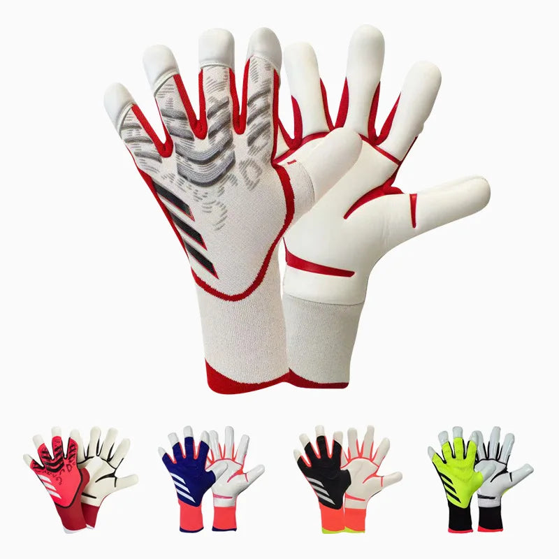 Gants de Gardien de But Adulte Premium – Adhérence Antidérapante en Latex | Gants de Football Professionnels pour Match et Entraînement