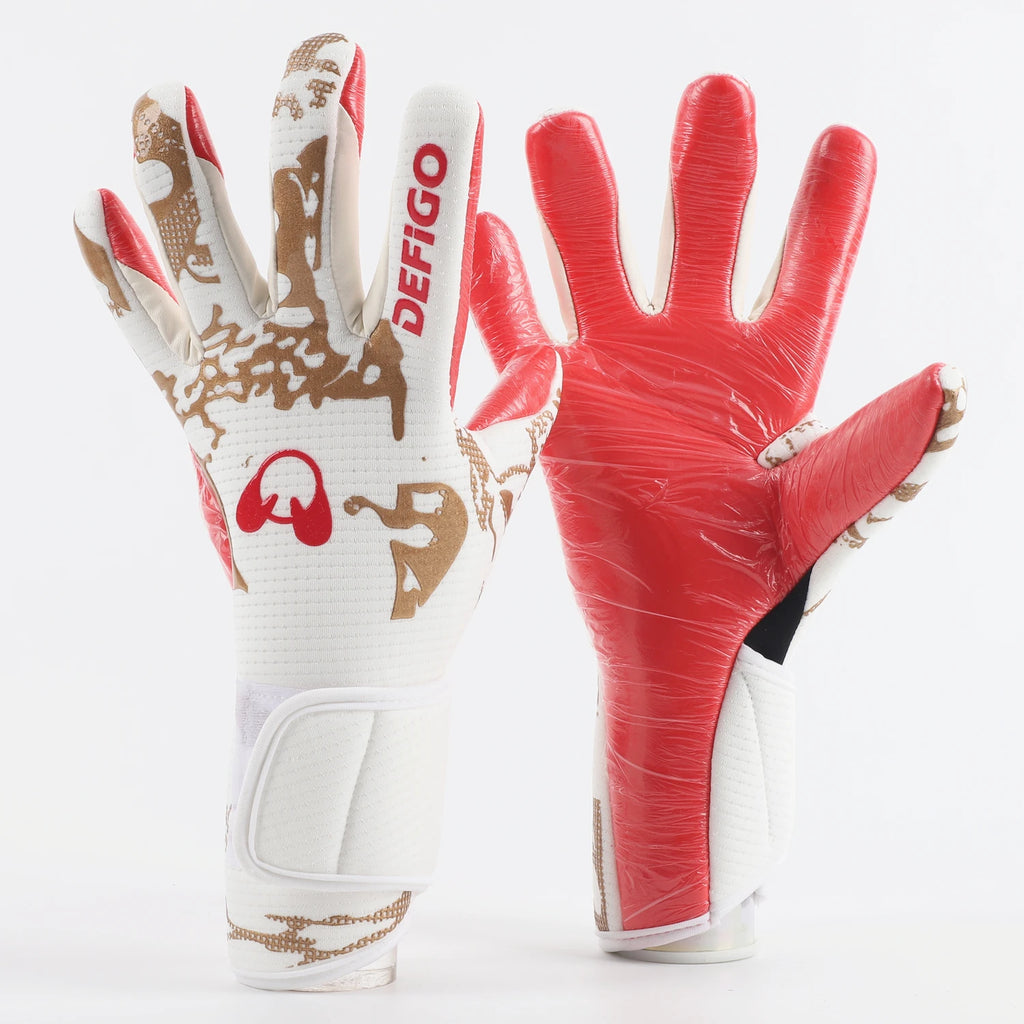 Goalkeeper Gloves – Full Thickened Latex Anti-slip | Sizes up to 10