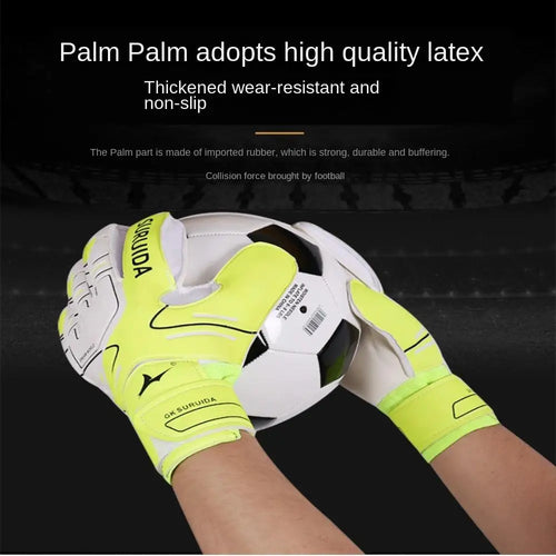 Anti-Slip Latex Goalkeeper Gloves – Breathable & Wear Resistant | KeeperWorld GK