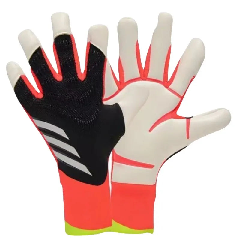 Gants de Gardien de But Adulte Premium – Adhérence Antidérapante en Latex | Gants de Football Professionnels pour Match et Entraînement