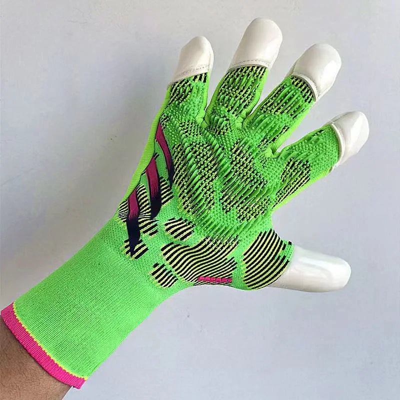 Gants de Gardien de But Adulte Premium – Adhérence Antidérapante en Latex | Gants de Football Professionnels pour Match et Entraînement