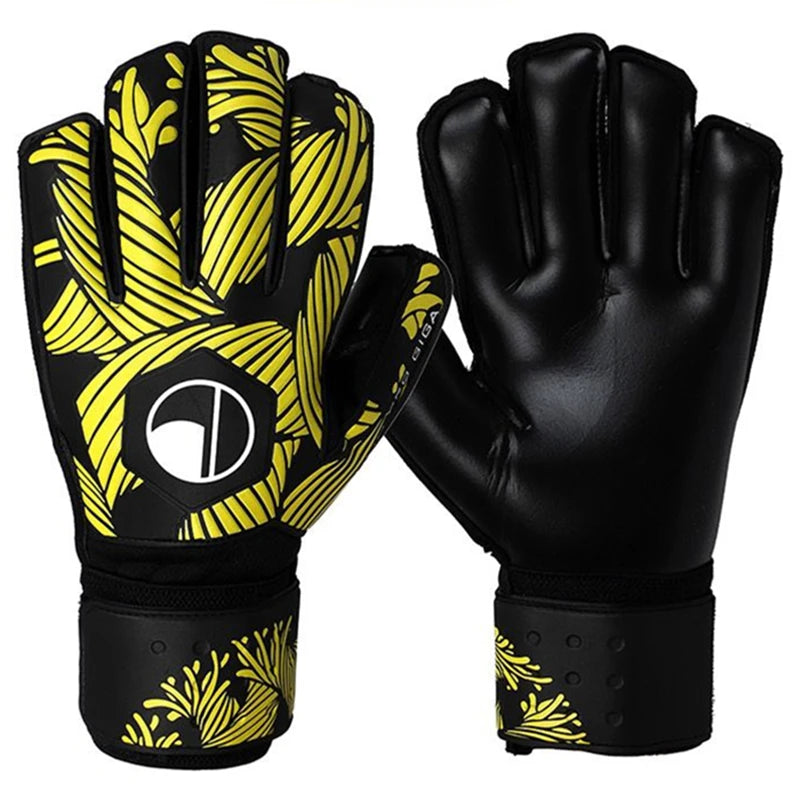 Goalkeeper Gloves with Finger Protection – Non-Slip Latex Gloves for Adults and Kids