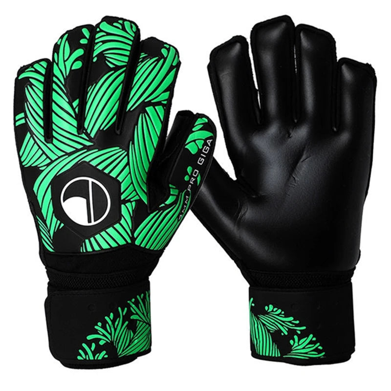 Gants de gardien de but avec protection des doigts – Gants en latex antidérapants pour adultes et enfants