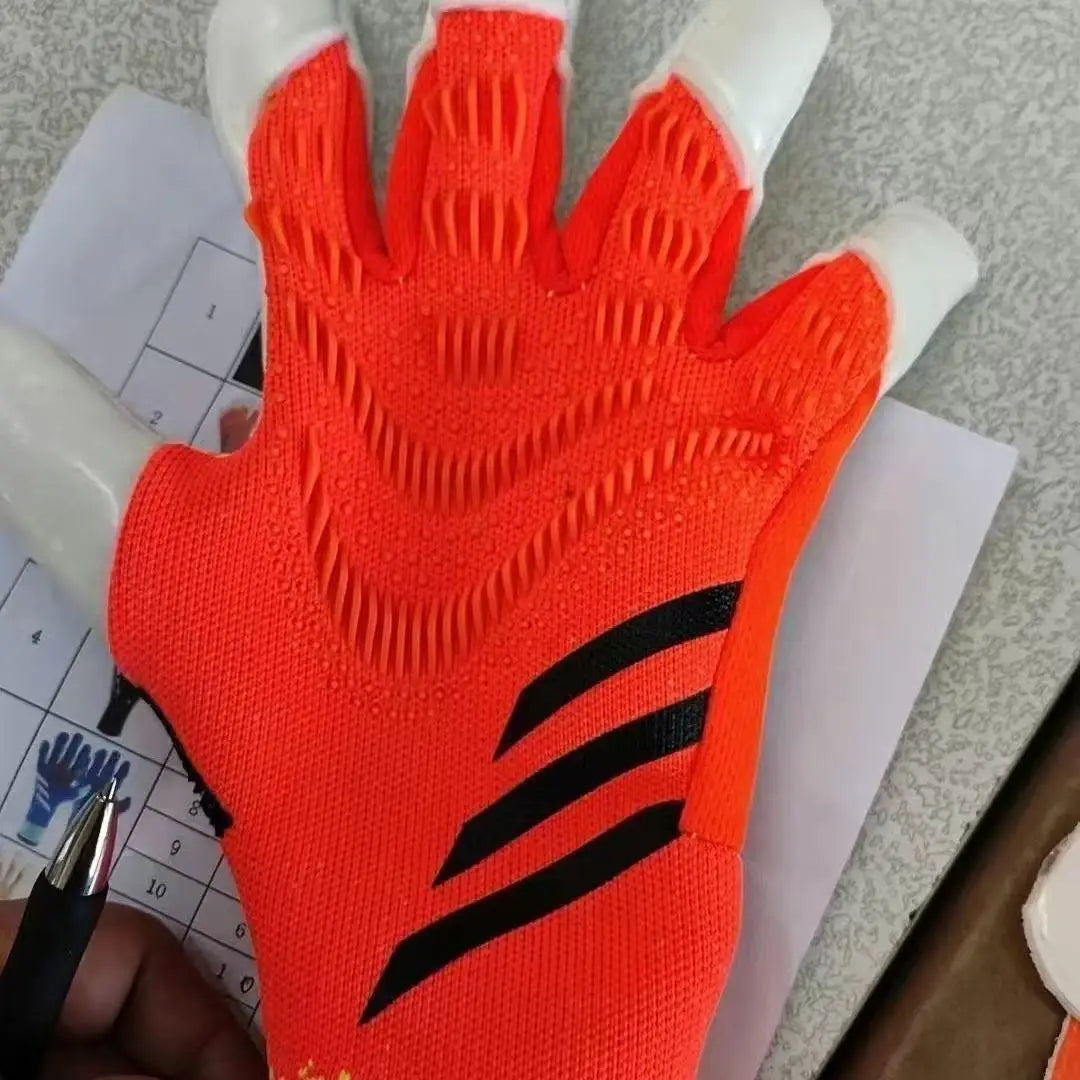 Gants de Gardien de But Adulte Premium – Adhérence Antidérapante en Latex | Gants de Football Professionnels pour Match et Entraînement