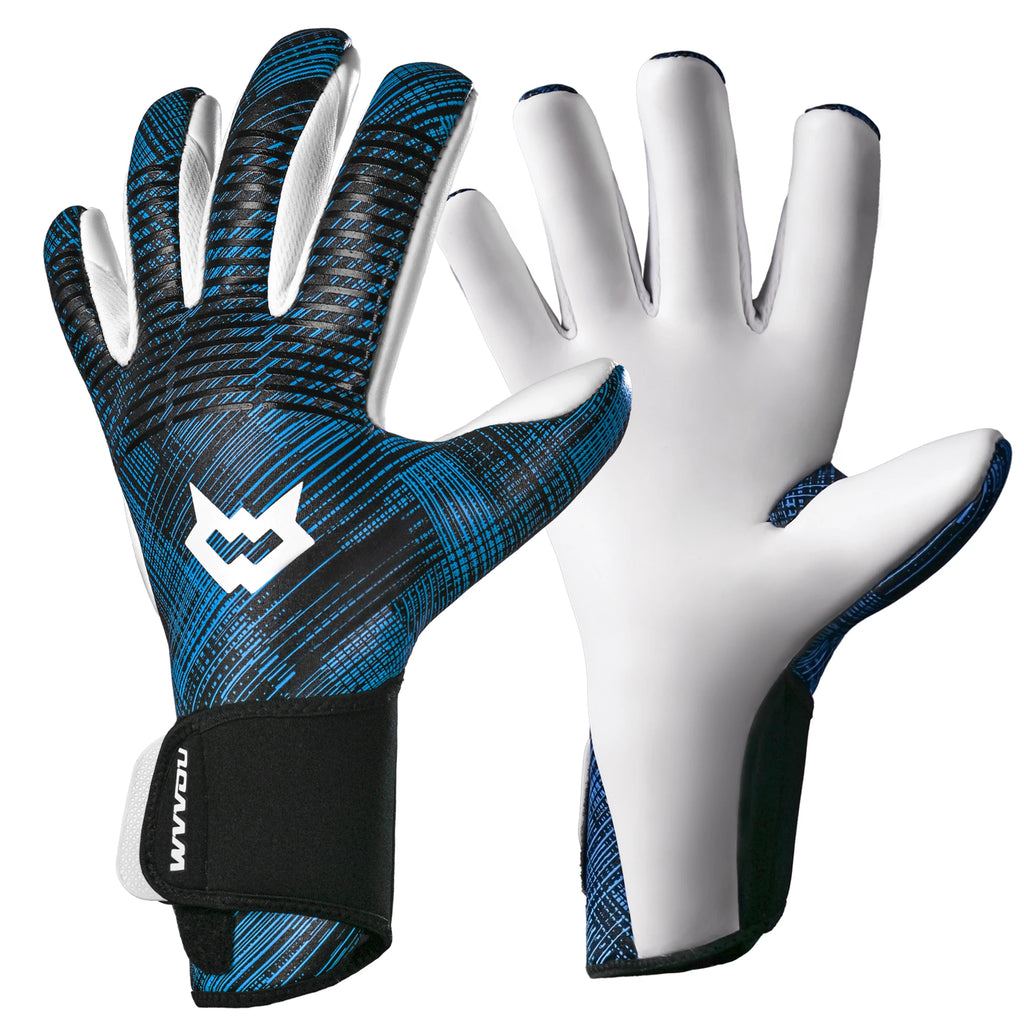 WVVOU Professional Goalkeeper Gloves – 4+3mm Sticky Latex Palm & Breathable Design