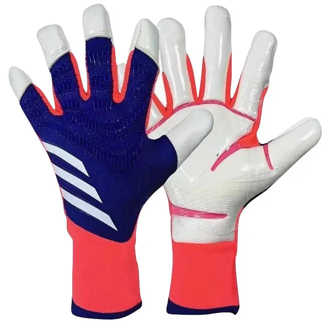 Gants de Gardien de But Adulte Premium – Adhérence Antidérapante en Latex | Gants de Football Professionnels pour Match et Entraînement