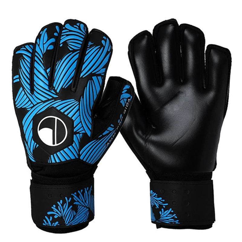 Goalkeeper Gloves with Finger Protection – Non-Slip Latex Gloves for Adults and Kids