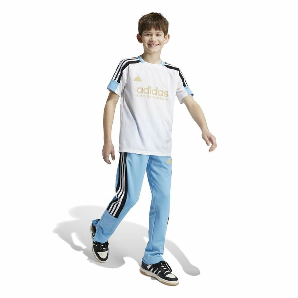 Adidas Nations T-Shirt Bambino/a – Bianca (Manica Corta)
